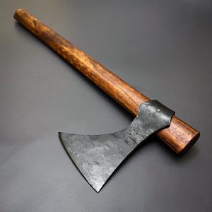 Customizable Dual Blade High-Carbon Steel <b>Axe</b> Hand Forged Wood Handle Ultimate Performance for Traditional <b>Camping</b> Industrial - Product Image 1