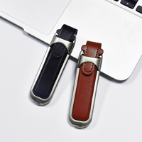 Clé Usb en cuir Promo, 16 go, 1 go, 2 go, 4 go, 8 go, 32 go, 64 go, 128 go
