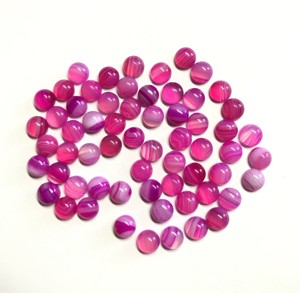 Vivaaz GEMS AAA หินกึ่งมีค่าพลอยอัญมณีอัญมณีสีชมพูธรรมชาติขนาด5มม. 6มม. ได้รับการรับรอง - Product Image 5