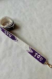 Cotton Embroidery Shoulder Belt with Adjustable <b>Clips</b> - Product Image 6