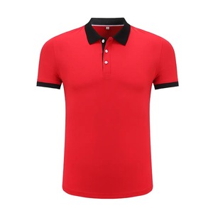 Polo personnalisé grande taille pour hommes, salopette, tissu tricoté respirant, style décontracté, imprimé, broderie, affaires en gros - Product Image 3