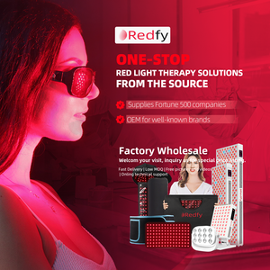 Perangkat Kecantikan Wajah Portabel Redfy Quad Core Lampu LED Fleksibel Near Infrared 630Nm 660Nm 810Nm 850Nm 300W Panel Terapi Cahaya Merah - Product Image 5