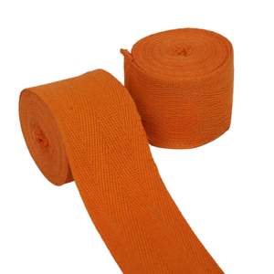 Bandes de boxe rapides en coton blanc de haute qualité pour l'entraînement physique professionnel, durables, avec coussin en gel respirant, écologiques, confortables et imprimées - Product Image 4