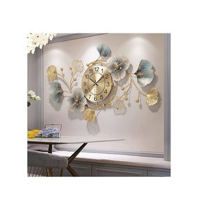 Tùy Chỉnh Món Quà Hiện Đại Đồng Hồ Treo Tường Bán Buôn Nhà Sản Xuất Phong Cách Bắc Âu Đồng Hồ Kim Loại Cho Trang Trí Nội Thất Đồng Hồ Treo Tường Cho Phòng Khách - Product Image 1