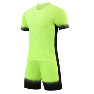 Vêtements de football pour adultes de haute qualité Ensembles d'uniformes de maillot de bonne qualité Coupe automatisée Tops de chemise Bon pour les joueurs de football de football - Product Image 1