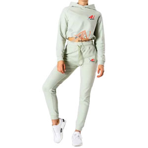 Survêtement de haute qualité personnalisé pour femmes Survêtement écologique avec matériau flexible et impression de logo - Product Image 1