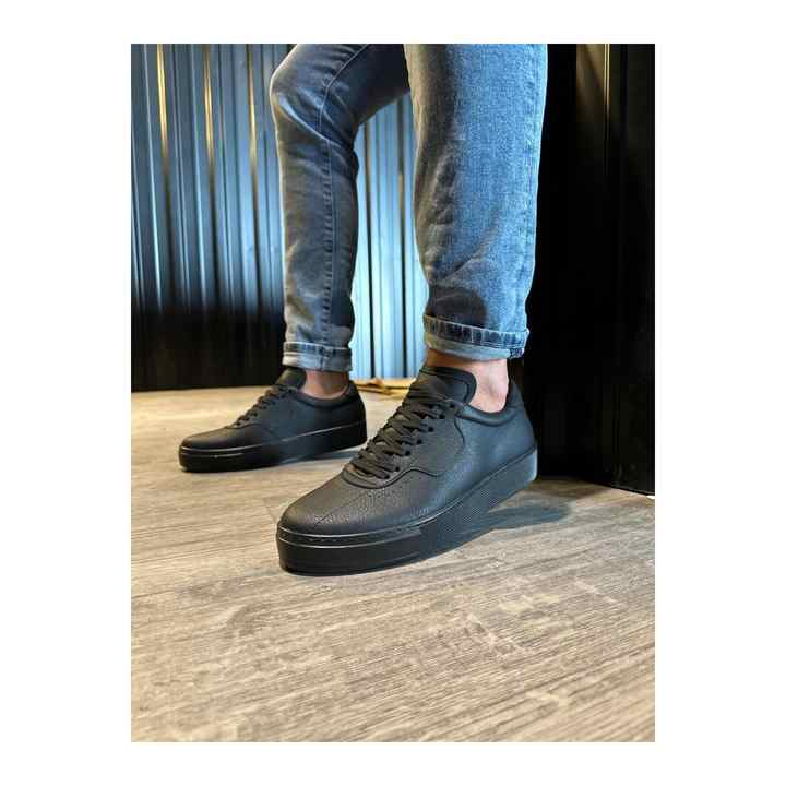 Casual Shoes 060 Black (Black Sole)