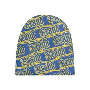 Gorro de punto de invierno de alta calidad, gorro cálido para exteriores, gorro de punto suave, diseño Jacquard acanalado - Product Image 6