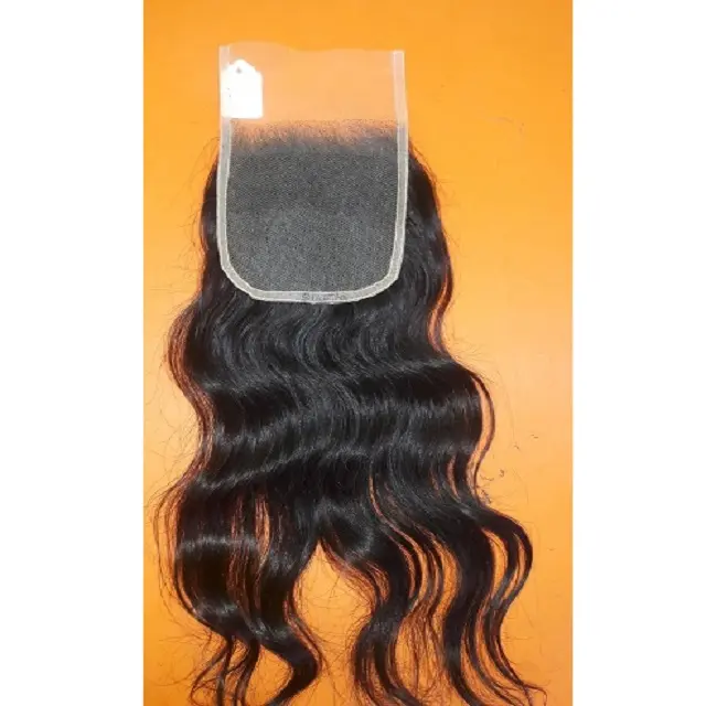 Natural Human Hair 5x5 4x4 remy swiss lace closure manufacturing factory wholesale supplier india