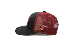 Casquette de sport américaine Custom Rubber Patch Flags Logo Trucker Hat Snapback Mesh Breathable Outdoor Best Cap Factory Vietnam - Product Image 5