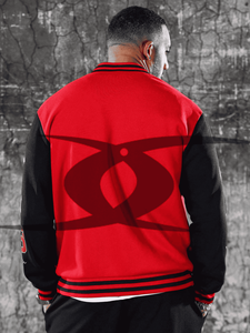 Vente en gros Blouson bombardier à manches en cuir de baseball personnalisé pour hommes Veste d'hiver en fourrure de mouton - Product Image 4