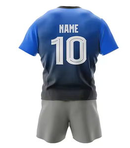Ensemble de maillots d'uniforme de rugby sublimé confortable et respirant à séchage rapide personnalisé dernier cri Fournisseur de chemises, hauts et shorts Uniforme de rugby - Product Image 3