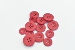 Boutons de couture en résine TPE écologiques de luxe, ronds, vintage, à 4 trous, de différentes couleurs, pour t-shirt, manteau, bouton plat en résine - Product Image 4