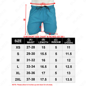 กางเกงกีฬาขาสั้นระบายอากาศได้ดีสำหรับใส่วิ่งในยิมฟิตเนส - Product Image 6