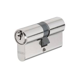 กระบอกประตู ABUS E45N 40/55นิกเกิล, คลาส A, 3คีย์หยัก - Product Image 1