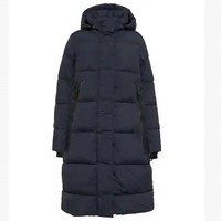 Jaket Puffer Cuaca Dingin Jaket Musim Dingin Pria, Jaket Windbreaker Bertudung Warna Putih Bebek Bawah Merek Kasual