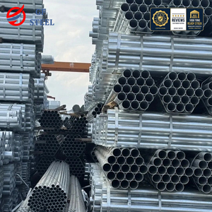 Tube rond prégalvanisé Q195 économique de haute précision pour la construction d'échafaudages et le support structurel léger - Product Image 2