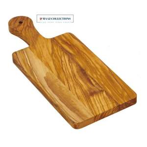 Tabla de cortar de madera de acacia Premium Diseño clásico y utensilios de cocina esenciales de color natural - Product Image 2