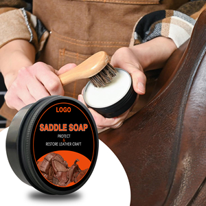 Cire de qualité supérieure pour selles de sellerie et savon de selle pour nettoyage en profondeur et <span class=keywords><strong>entretien</strong></span> équestre - Product Image 5