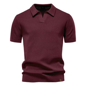 T-shirt en coton pour homme, t-shirt décontracté à manches courtes, oem odm, t-shirt uni, chemises polo grande taille pour homme, vente en gros par le fabricant - Product Image 1