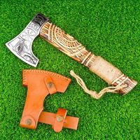 Hache forgée à la main Tomahawk Viking artisans hache charpentier hache Viking Camping haches pour l'extérieur et la survie hache