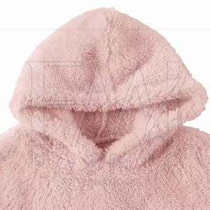 เสื้อฮู้ดขนแกะเชอร์ปาสำหรับผู้ชายแผ่นปะตามสั่งผลิตจากประเทศแฟชั่นสำหรับฤดูหนาวเท่านั้น - Product Image 3