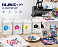Encre de sublimation pour impression par transfert thermique Epson EcoTank F170 F570 Ricoh Sawgrass Encre de transfert thermique