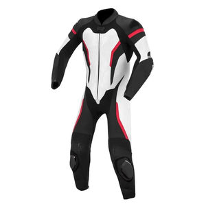 100% alta calidad hombres cuero de vaca moto trajes carreras diseñado venta al por mayor marca hombres Auto moto trajes - Product Image 2