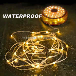 XINSITEC 32.8FT Waterproof <b>Outdoor</b> <b>String</b> <b>Lights</b> 8 Modes Camping Lamp Essentials for Awn Tent Travel Holiday Christmas Gift - Product Image 5