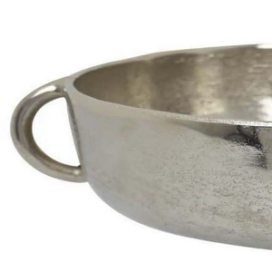 Cuenco de Metal niquelado para servir artesanías, cuenco de plata, estilo Pedestal, cuenco decorativo para frutas, decoración de mesa, galletas, aperitivos, cuencos para servir platos - Product Image 2
