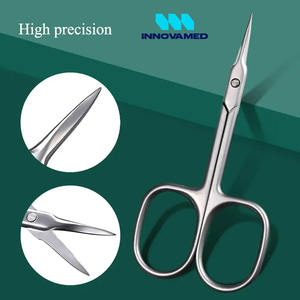 Manicure Pedicure Cuticle Scissors Straight Tip Stainless Steel Cuticle <b>Nail</b> Scissors by INNOVAMED - Product Image 3