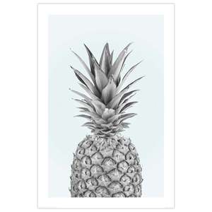 Minimalist Style Pineapple Paper <b>Poster</b> - Product Image 1