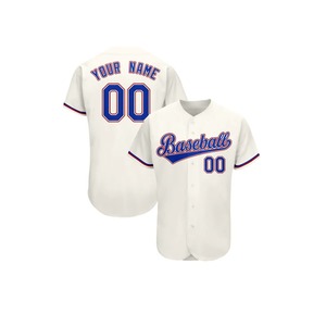 Camiseta de Béisbol de Alta Calidad para Hombre, Camiseta de Béisbol con Botones, Camisetas Deportivas Activas para Equipos de Béisbol - Product Image 1