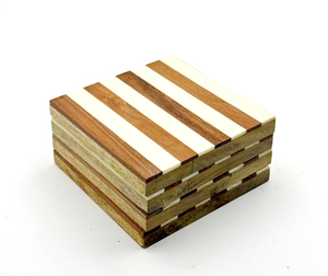 Posavasos de Madera Elegantes con Acabado Multicolor, Decoración para el Hogar, Hoteles y Restaurantes, Venta al por Mayor al Mejor Precio - Product Image 3