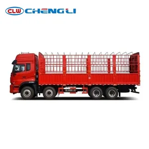 รถบรรทุกพื้นเรียบอเนกประสงค์ Clw 8x4 สำหรับขนส่งสินค้าอุตสาหกรรมและก่อสร้าง ราคาโรงงาน - Product Image 3