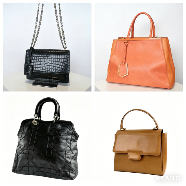 Pre-owned Women's Designer Vintage Fashion Bags Famous Original Brands' Stylish Lady's Handbag Authenticated by Entrupy for Work