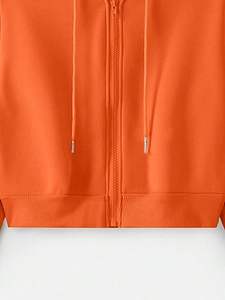 Custom OEM/ODM Manufacturer Women Cropped Hoodie Oversized <b>Crop</b> <b>Top</b> Zip Up Fashion Hoodies Supplier Heavyweight 100% Cotton - Product Image 6