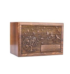 Handmade Rosewood Urn for Human <b>Ashes</b> Adult Personalized Wooden <b>Box</b> Pet Urn for <b>Dogs</b> Cats Handcrafted - Product Image 4