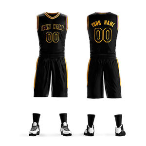 2024/25 haute qualité respirant séchage rapide basket-ball maillot ensemble personnalisé Sublimation imprimé Shorts uniforme de haute qualité - Product Image 2