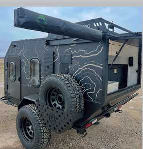 Autocaravana Todoterreno Económica, Mini Casa Rodante Tipo Lágrima con Baño, Estándares de Camping, en Venta. - Product Image 2