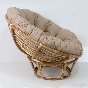 Handmade Eco-Friendly Natural Rattan Minimalist <b>Lounge</b> <b>Chair</b> Wide Design for Living Room Hotel Resort <b>Outdoor</b> Indoor Use - Product Image 3