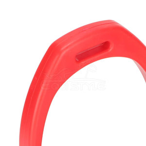โกลนขี่ม้าทำจากเหล็กสแตนเลสอุปกรณ์ความปลอดภัยม้าเหล็กขี่ม้าสีแดง - Product Image 5