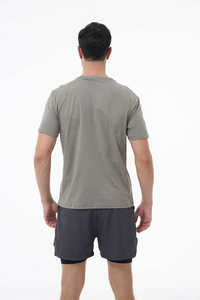 Camiseta Deportiva de Verano para Hombre, Corte Ajustado, Secado Rápido, Personalizable, Manga Corta, para Gimnasio, Fitness y Deportes al Aire Libre - Product Image 2