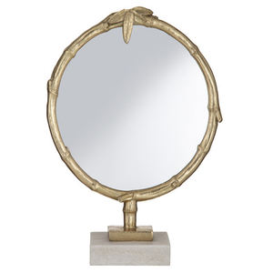 Home and Bedroom Unique Floor <b>Mirror</b> Home Tabletop Decoration <b>Mirror</b> Exclusive Quality <b>Gold</b> Plated Finish - Product Image 2