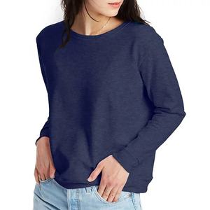 NUEVA sudadera Mujer Casual Sólido Manga larga Top Pullover sudadera Invierno Mujer Sudadera de algodón para mujer - Product Image 1