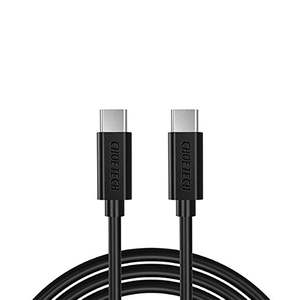 Cable USB-C a USB-C de Carga Súper Rápida Choetech de 2 m (10 pies) con Cubierta de PVC, Conectores USB a Tipo C, Empaque en Caja - Product Image 1