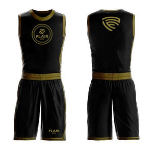 Ensemble de vêtements de basket-ball de haute qualité pour hommes Impression numérique personnalisable Chemise de sport respirante Tops Shorts Plus Size XS - Product Image 3