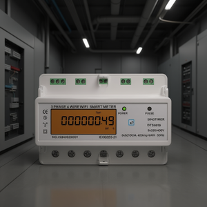 Medidor de Energía WiFi SINOTIMER DTS6619-049 100A Sin Interruptor, Producto de Módulos WiFi de Alta Tecnología - Product Image 3