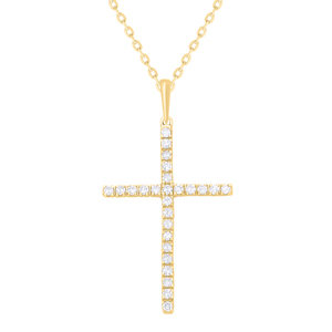 Colgante y abalorios de diamantes reales Rikhava de lujo, accesorio de moda para compromiso de boda y ropa de fiesta para mujer - Product Image 5