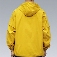Hoge Kwaliteit Tech Wear Windjack Stijl Jas Modieuze Capuchon Duurzaamheid Waterdichte Cyberpunk Tactische Jassen Me